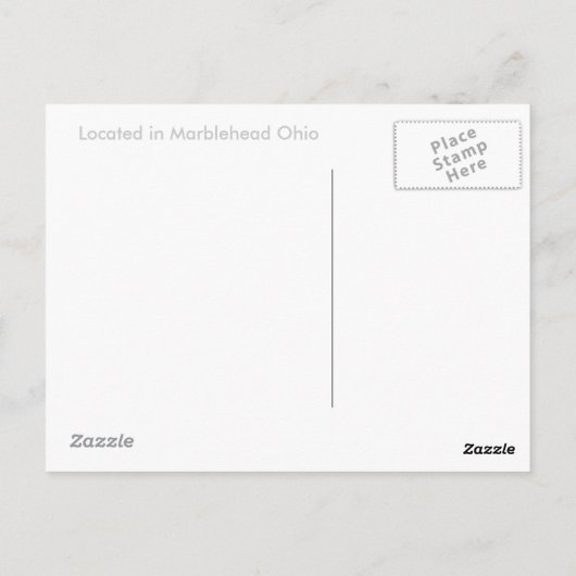 Carte Postale Marblehead Lighthouse Postcard (Dos)