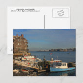 Carte Postale Marblehead MA Waterfront (Devant / Derrière)