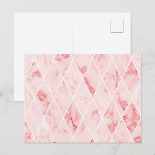 Carte Postale marbre (Devant / Derrière)