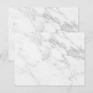 Carte Postale Marbre blanc