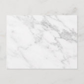 Carte Postale  Marbre blanc  (Devant)