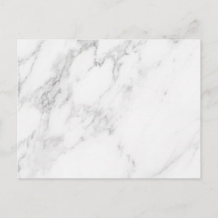 Carte Postale Marbre Blanc