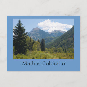 Carte Postale Marbre, Colorado