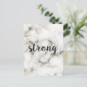 Carte Postale Marbre fort (Debout devant)