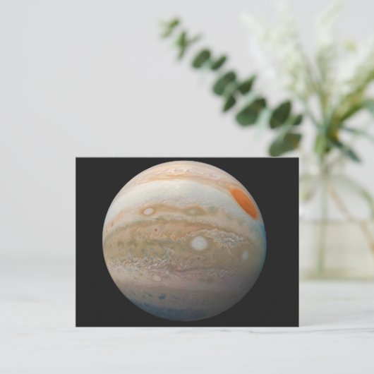 Carte Postale Marbre Jupiter de Junocam (Debout devant)