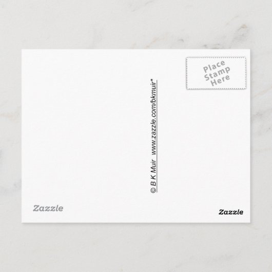 Carte postale - marbre orange (Dos)