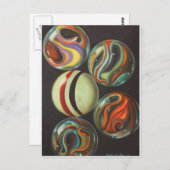 Carte Postale Marbres (Devant / Derrière)