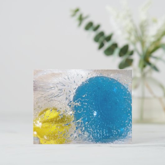 Carte Postale Marbres congelées (Debout devant)