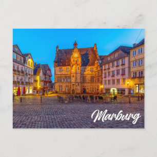 Carte Postale Marburg, Allemagne