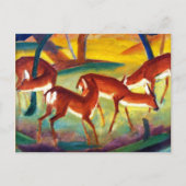 Carte Postale Marc - Red Deer I (Devant)