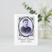 Carte Postale Marcel Proust (Debout devant)