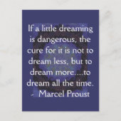 Carte Postale Marcel Proust cite des rêveurs et des rêves (Devant)