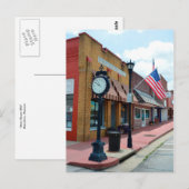 Carte Postale Marceline, Missouri, Main Street USA (Devant / Derrière)