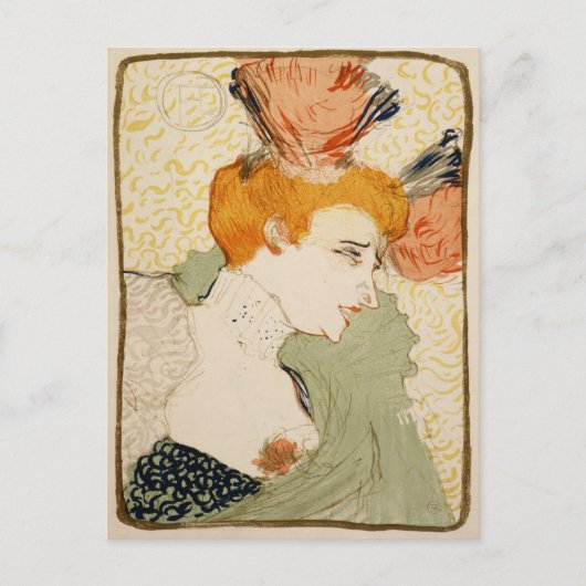 Carte Postale Marcelle Lender, Henri de Toulouse-Lautrec (Devant)