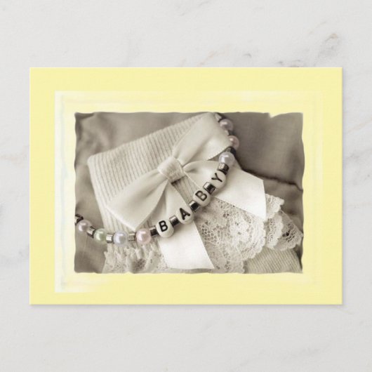 Carte Postale Marchandise Elegant Bébé (Devant)