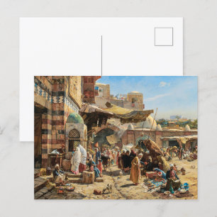 Carte Postale Marché à Jaffa Gustav Bauernfeind