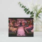 Carte Postale Marché à Paris (Debout devant)