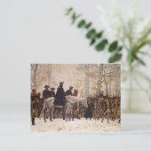 Carte Postale Marche à Valley Forge - William Trego (1883) (Debout devant)