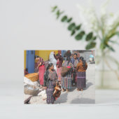 Carte Postale Marché Amérique centrale - Marché Guatemala (Debout devant)