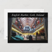 Carte Postale Marché anglais, Cork, Irlande (Devant / Derrière)