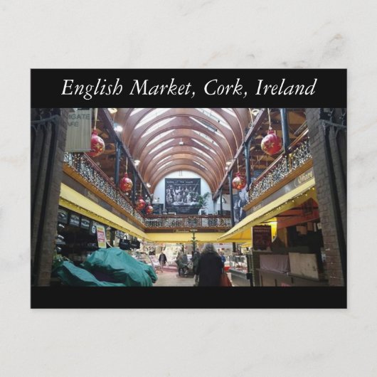 Carte Postale Marché anglais, Cork, Irlande (Devant)