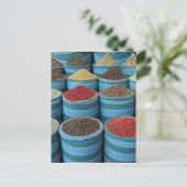 Carte Postale marché aux épices (Debout devant)