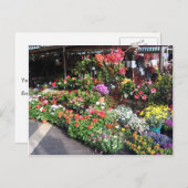 Carte Postale Marché Aux Fleurs À Nice En France (Devant / Derrière)
