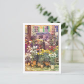 Carte Postale Marché aux fleurs italiennes par Maurice Prenderga (Debout devant)