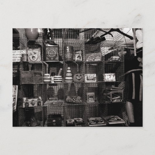 Carte Postale Marché aux puces (Devant)