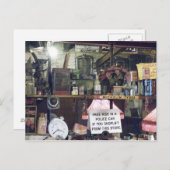 Carte Postale Marché aux puces (Devant / Derrière)