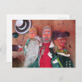 Carte Postale Marché aux puces (Devant / Derrière)