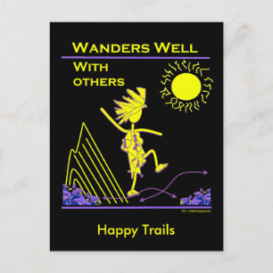 Carte Postale Marche Bien Avec Les Autres