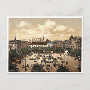 Carte Postale Marché, Bremerhafen, Hanovre (c.-à-d. Hanovre), Ge
