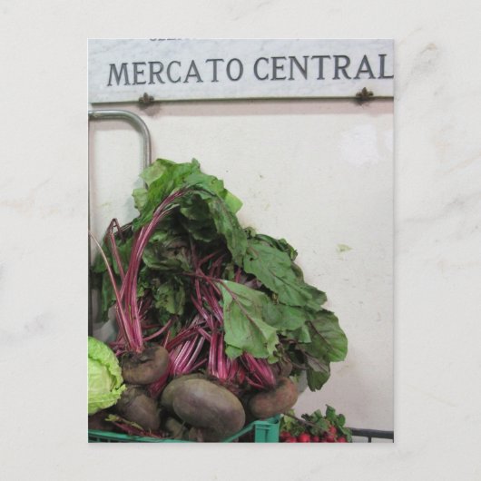 Carte Postale Marché central de Florence (Devant)