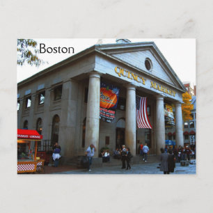 Carte Postale Marché de Boston Quincy