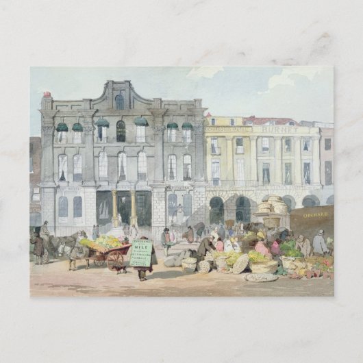 Carte Postale Marché de Covent Garden (Devant)