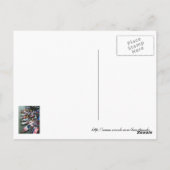 Carte Postale Marché de flottement chez Amphawa, Thaïlande (Dos)