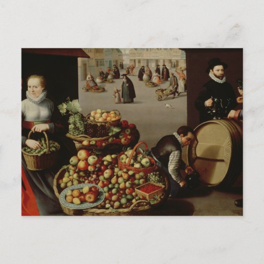 Carte Postale Marché de fruits (Devant)