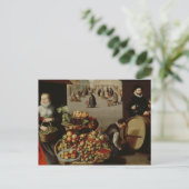 Carte Postale Marché de fruits (Debout devant)