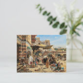 Carte Postale Marché de Jaffa | Gustav Bauernfeind | (Debout devant)