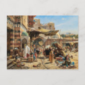 Carte Postale Marché de Jaffa | Gustav Bauernfeind | (Devant)