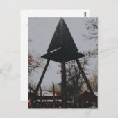 Carte Postale Marché De Noël À Skansen Open Air Museum (Devant / Derrière)