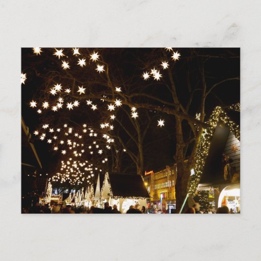 Carte Postale Marché de Noël de Cologne, Allemagne (Devant)