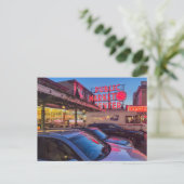 Carte Postale Marché de Pike de Seattle à Twilight (Debout devant)