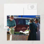 Carte Postale Marché des agriculteurs (Devant / Derrière)