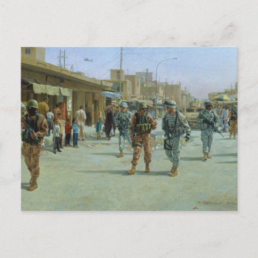 Carte Postale Marché des martyrs par Larry Selman (Devant)