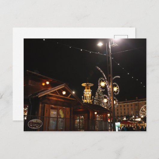 Carte Postale Marché des stries (Devant / Derrière)