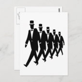 Carte postale : Marche des Tuxes (Devant / Derrière)