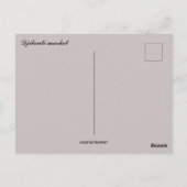 Carte Postale Marché Djibouti (Dos)