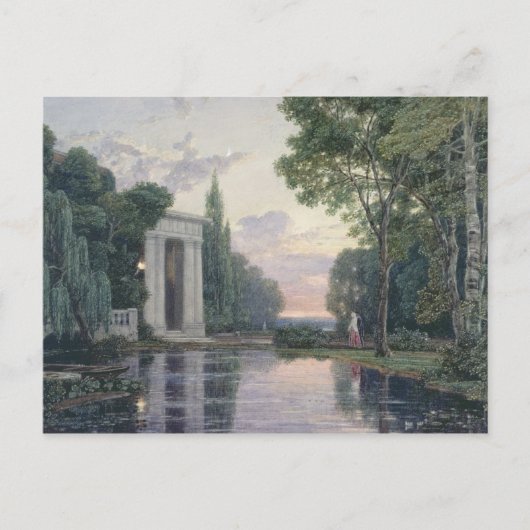 Carte Postale Marche du crépuscule (Devant)